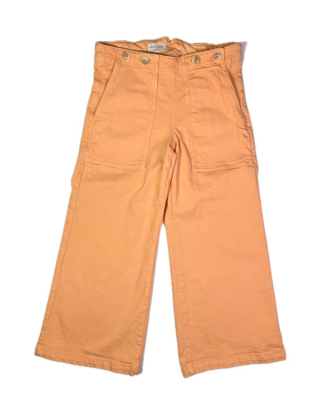 Anthropologie Pilcro Sz 25 The Kit Cropped Wide-Leg Denim Pants Retro